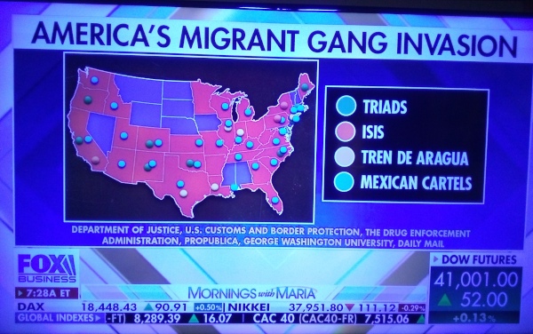 US Migrant Gang Invasion