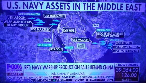 More U.S. Navy Ships in Middle East